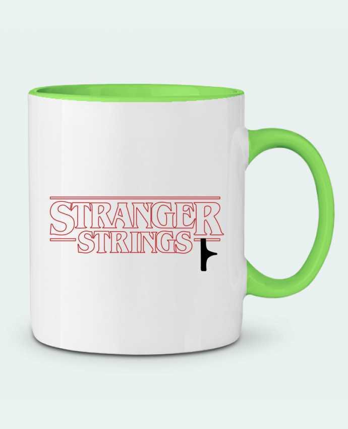 Two-tone Ceramic Mug Stranger strings tunetoo