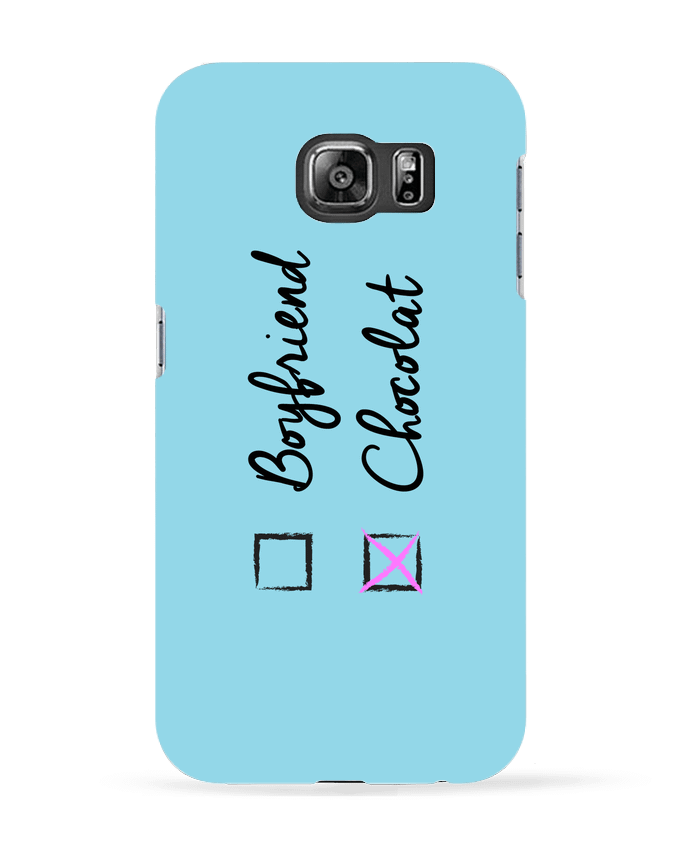 Case 3D Samsung Galaxy S6 Boyfriend X Chocolat - tunetoo