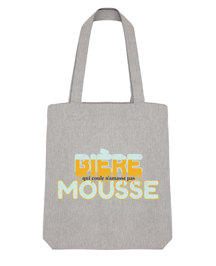 Tote Bag Stanley Stella Bière qui coule n'amasse pas mousse by tunetoo 