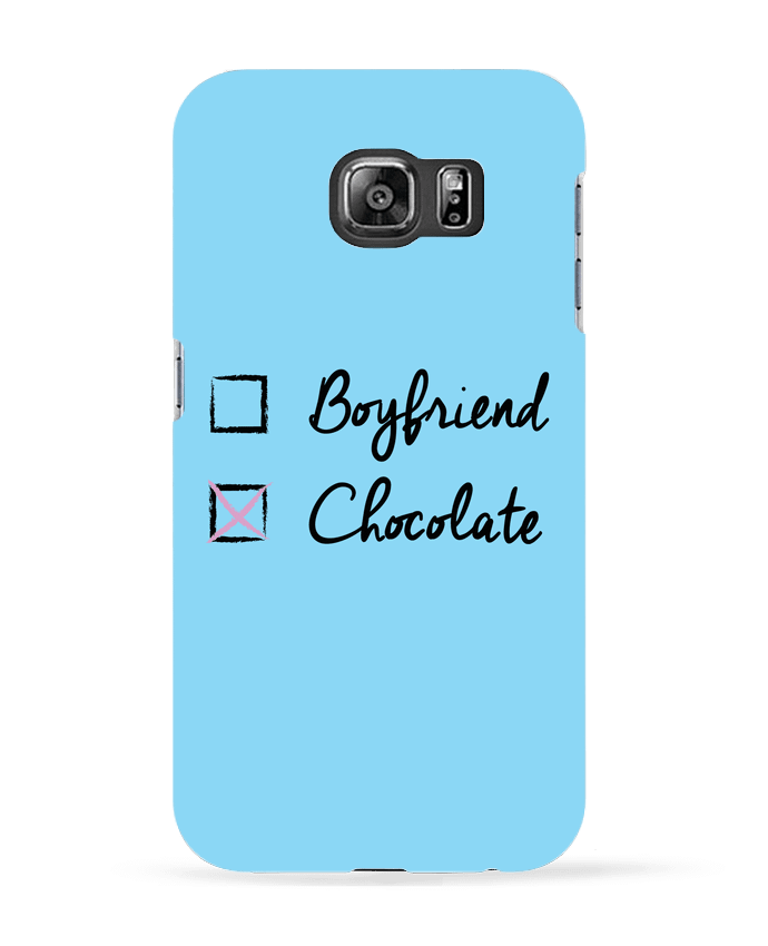 Case 3D Samsung Galaxy S6 Boyfriend Chocolate - tunetoo