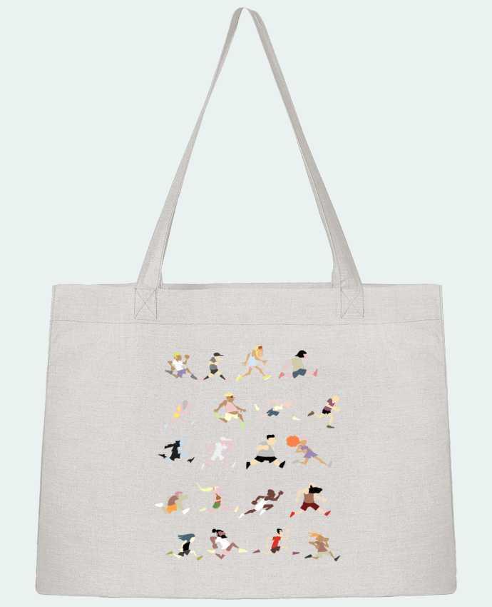 Shopping tote bag Stanley Stella Runners ! by Tomi Ax