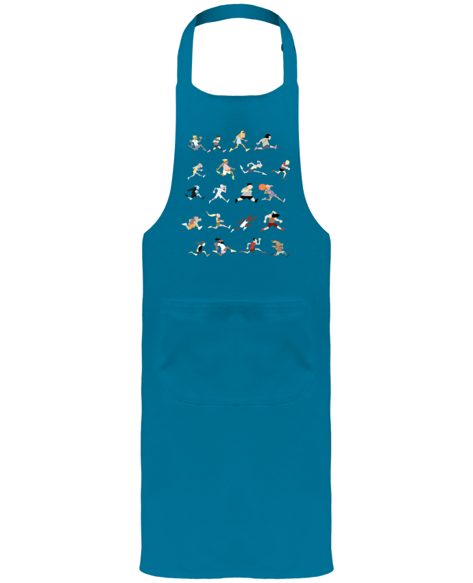 Garden or Sommelier Apron with Pocket Runners ! by Tomi Ax
