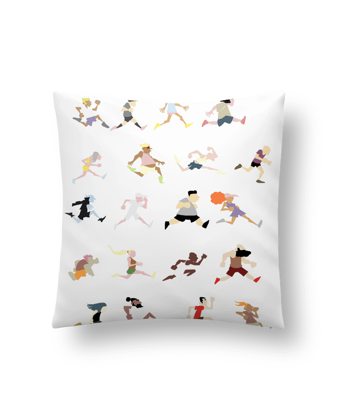 Cushion synthetic soft 45 x 45 cm Runners ! by Tomi Ax