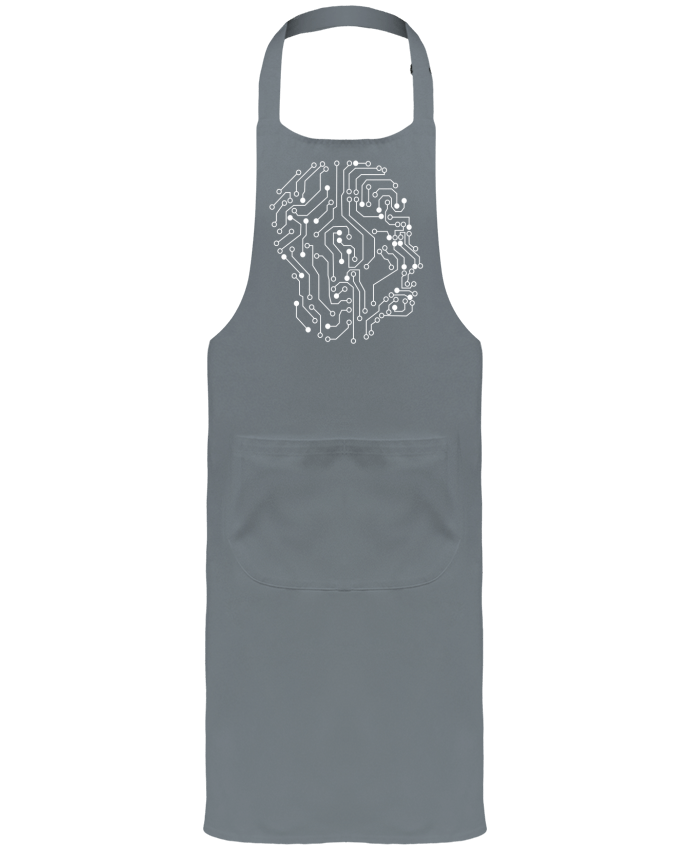Garden or Sommelier Apron with Pocket tete circuit by M.A.G.S 83