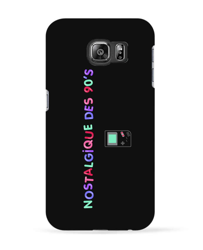 Case 3D Samsung Galaxy S6 Nostalgique 90s Gameboy - tunetoo