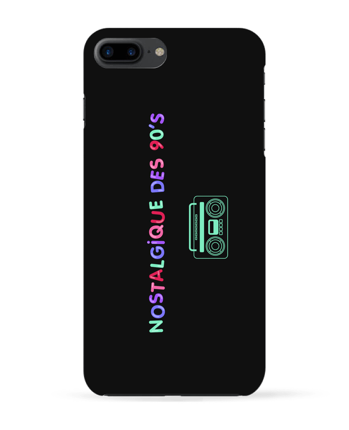 Case 3D iPhone 7+ Nostalgique 90s Stereo by tunetoo