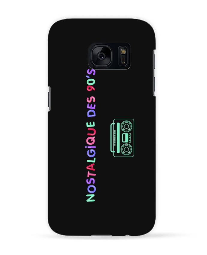 Case 3D Samsung Galaxy S7 Nostalgique 90s Stereo by tunetoo