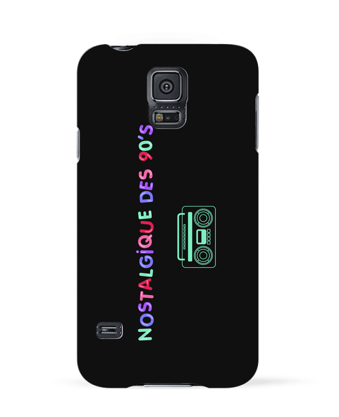 Case 3D Samsung Galaxy S5 Nostalgique 90s Stereo by tunetoo