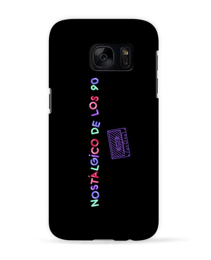 Carcasa Samsung Galaxy S7 Nostálgico de los 90 Casete por tunetoo