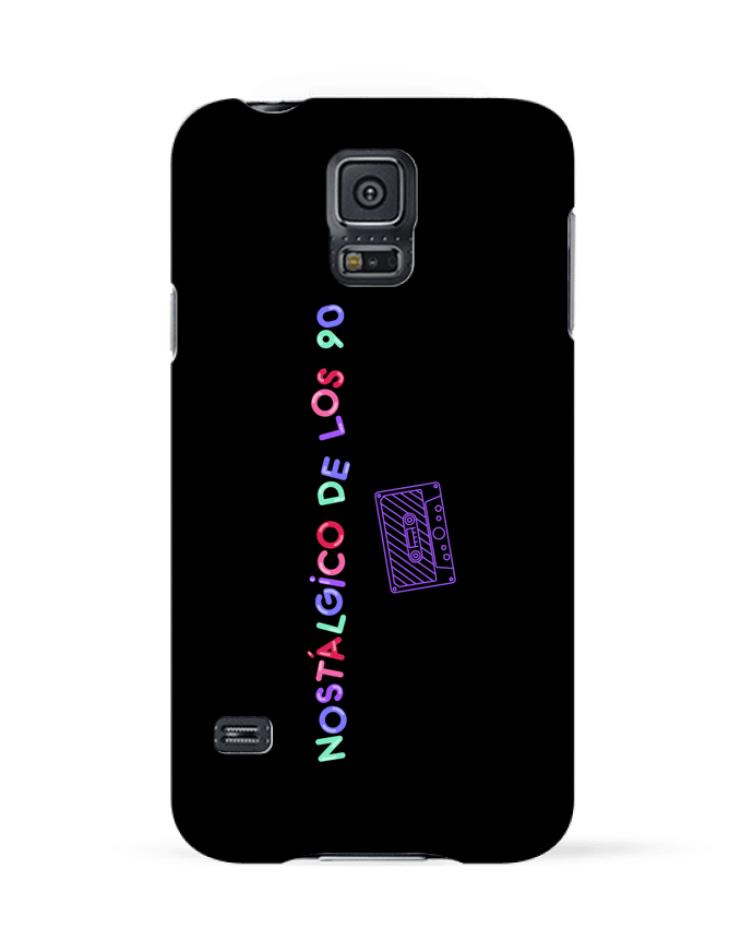 Case 3D Samsung Galaxy S5 Nostálgico de los 90 Casete by tunetoo