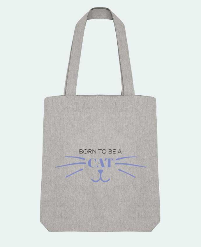 Tote Bag Stanley Stella Born to be a cat by tunetoo 