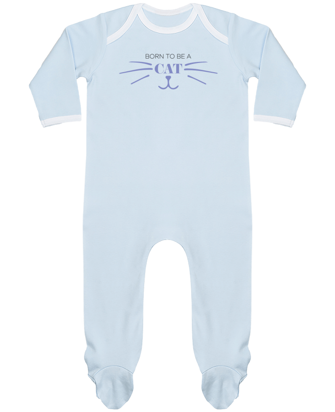 Body Pyjama Bébé Born to be a cat par tunetoo
