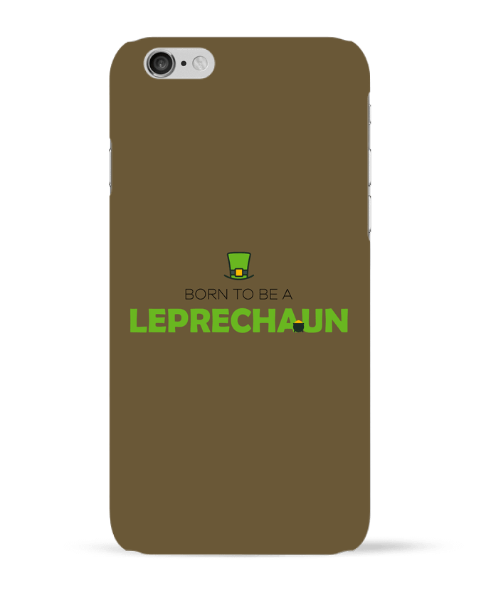 Case 3D iPhone 6 Born to be a Leprechaun by tunetoo