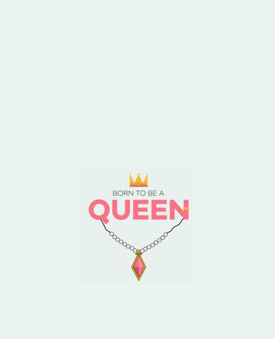 Tote-bag Born to be a Queen par tunetoo