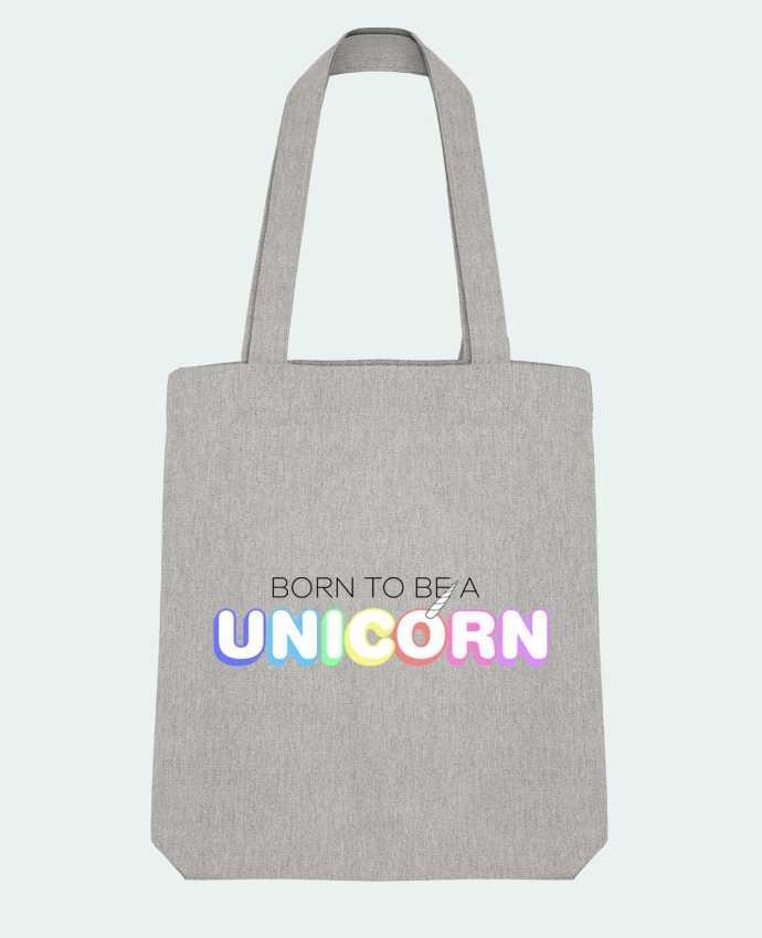 Tote Bag Stanley Stella Born to be a unicorn by tunetoo 