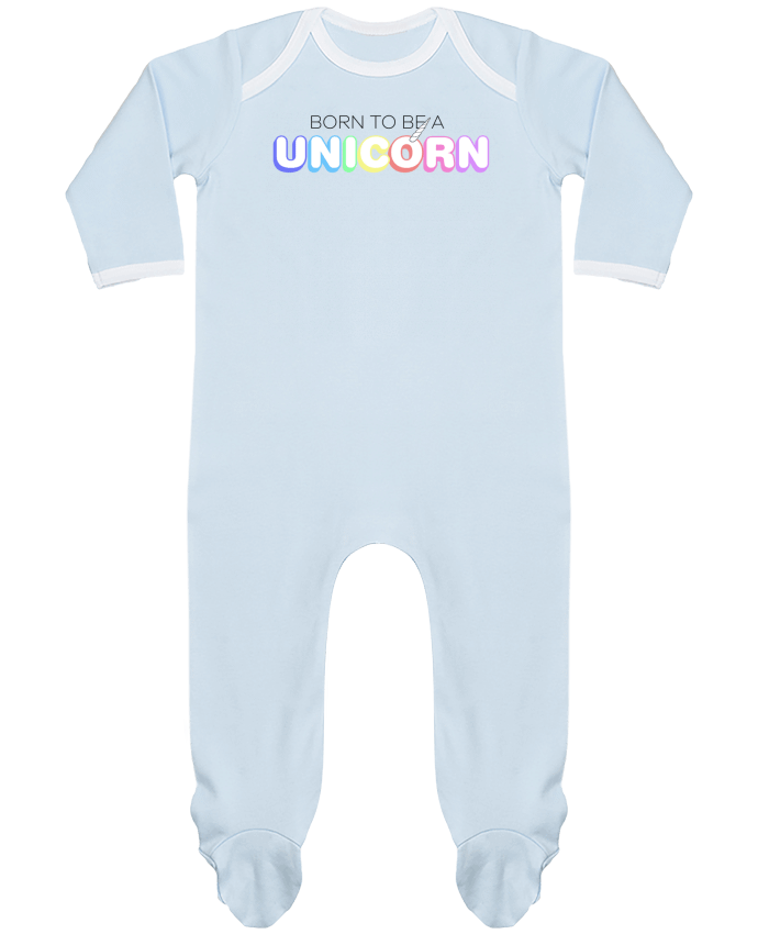 Body Pyjama Bébé Born to be a unicorn par tunetoo