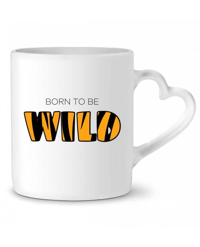 Mug coeur Born to be wild par tunetoo