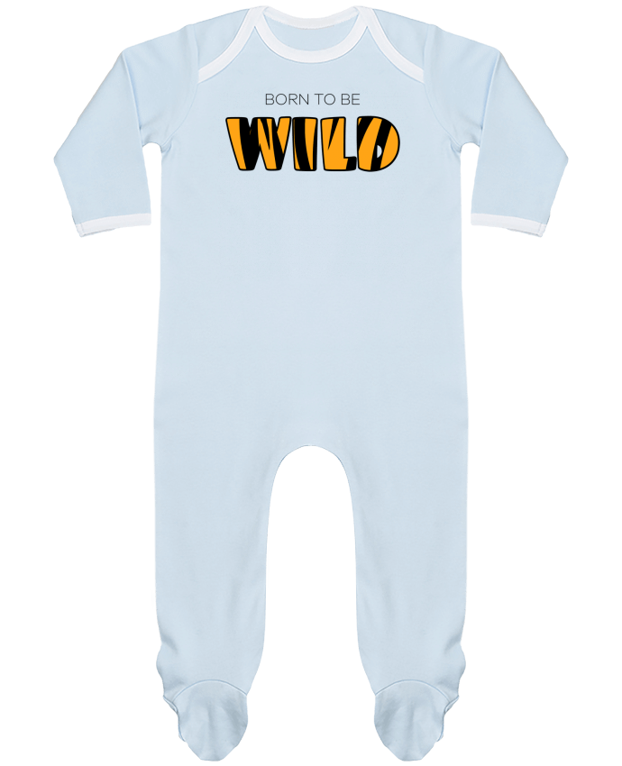 Body Pyjama Bébé Born to be wild par tunetoo