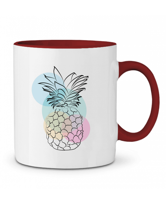 Mug bicolore Petit'anana Nina