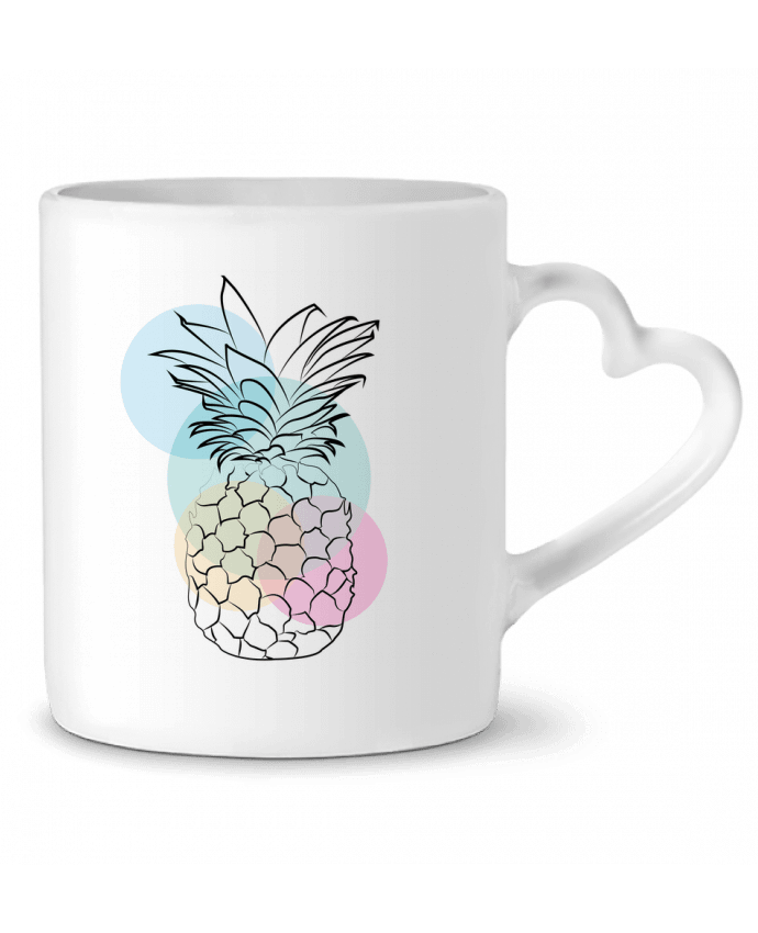 Taza Corazón Petit'anana por Nina