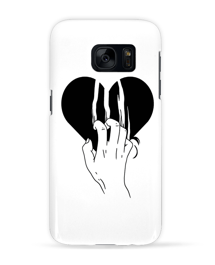 Case 3D Samsung Galaxy S7 Coeur by tattooanshort