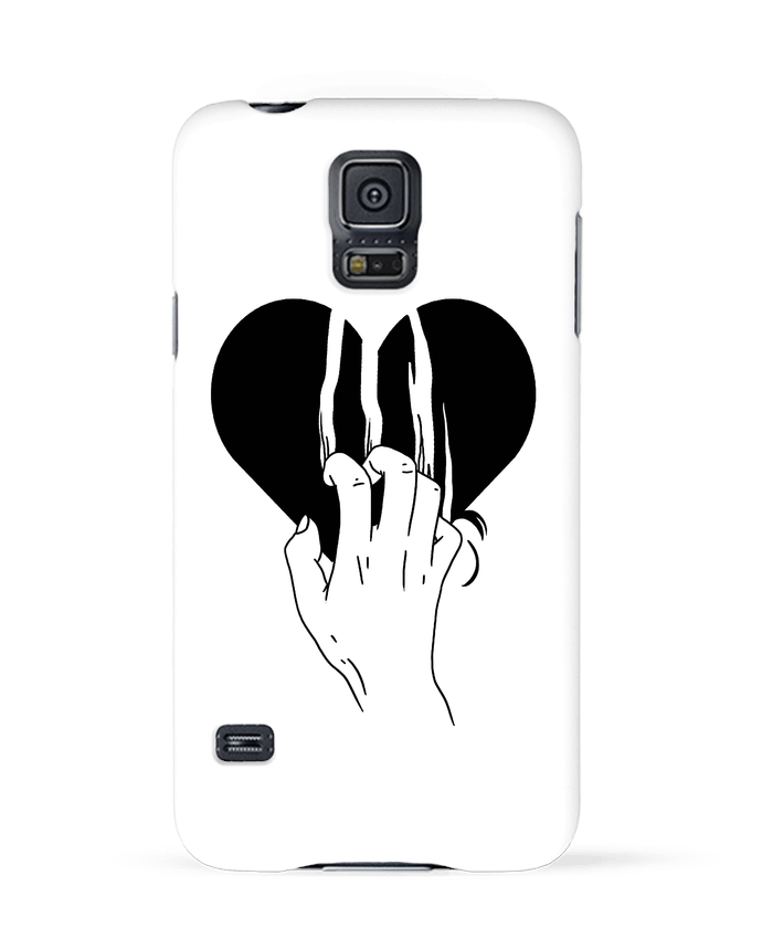 Case 3D Samsung Galaxy S5 Coeur by tattooanshort