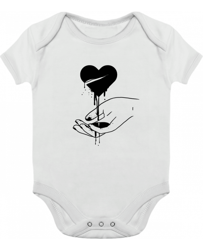 Baby Body Contrast COeur qui coule by tattooanshort