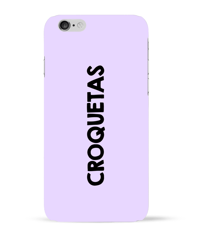 Case 3D iPhone 6 CROQUETAS by tunetoo