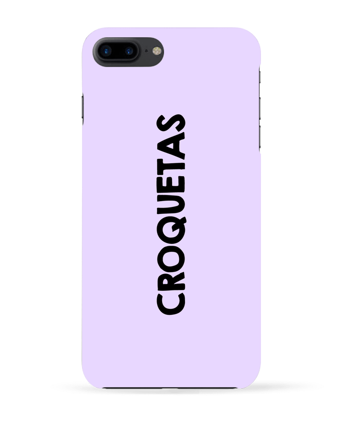 Case 3D iPhone 7+ CROQUETAS by tunetoo