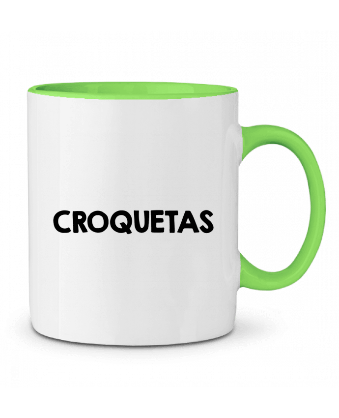 Mug bicolore CROQUETAS tunetoo