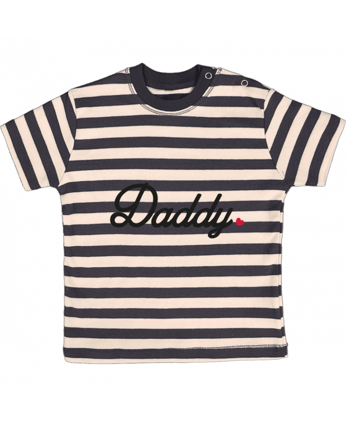 T-shirt baby with stripes Daddy by Nana