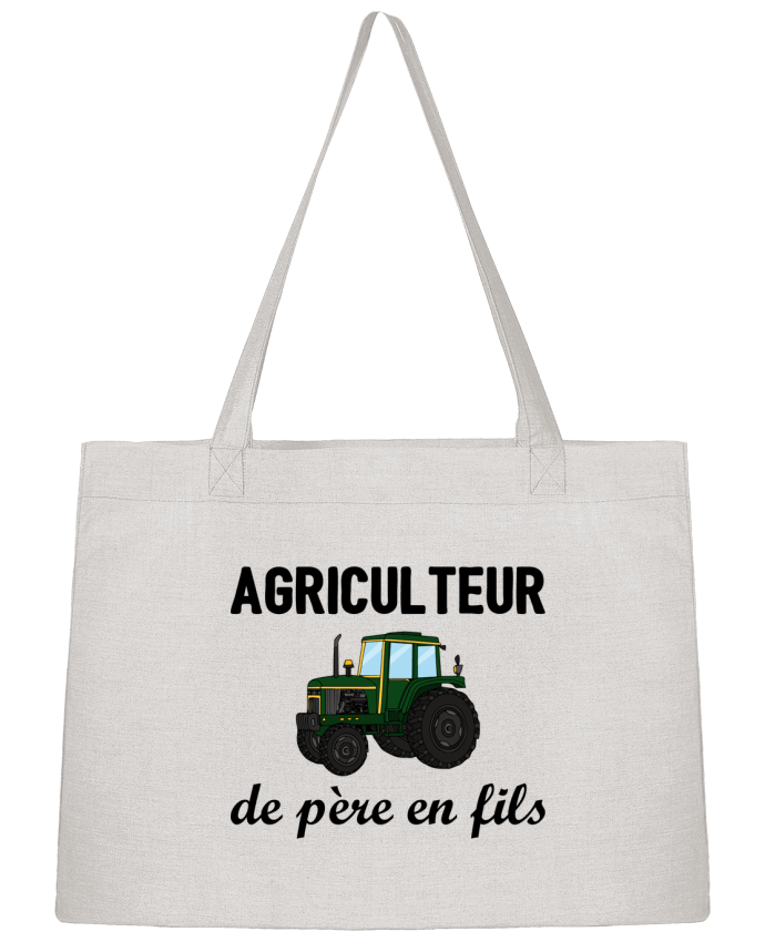 Shopping tote bag Stanley Stella Agriculteur de père en fils by tunetoo