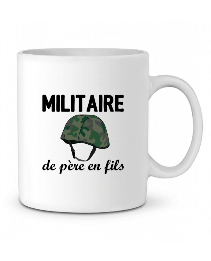 Taza Cerámica Militaire de père en fils por tunetoo