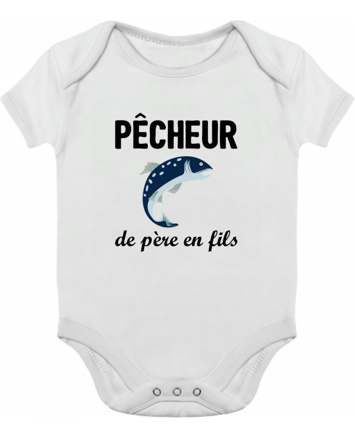 Baby Body Contrast Pêcheur de père en fils by tunetoo