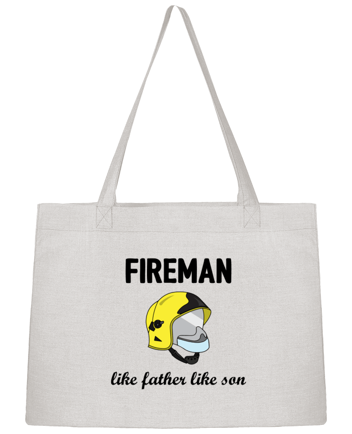 Sac Shopping Fireman Like father like son par tunetoo