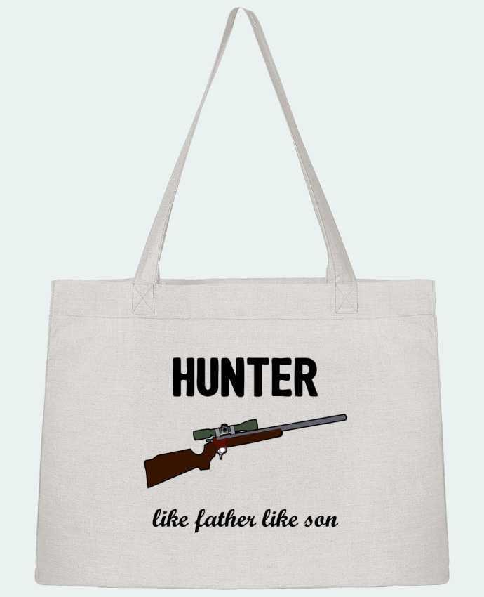 Shopping tote bag Stanley Stella Hunter Like father like son by tunetoo
