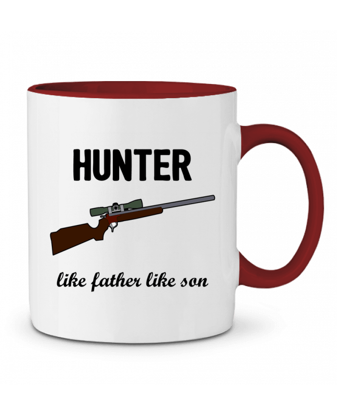 Mug bicolore Hunter Like father like son tunetoo