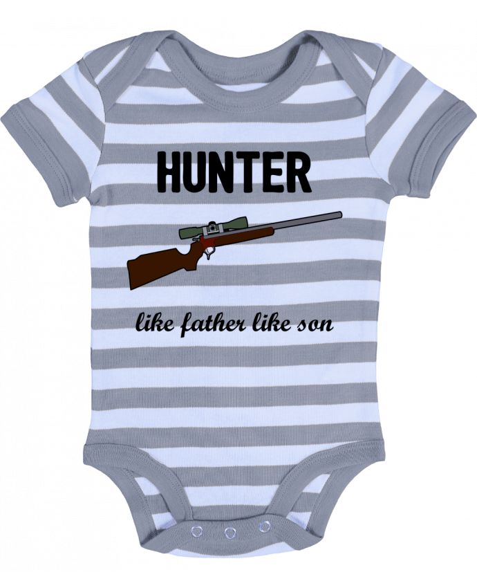 Baby Body striped Hunter Like father like son - tunetoo