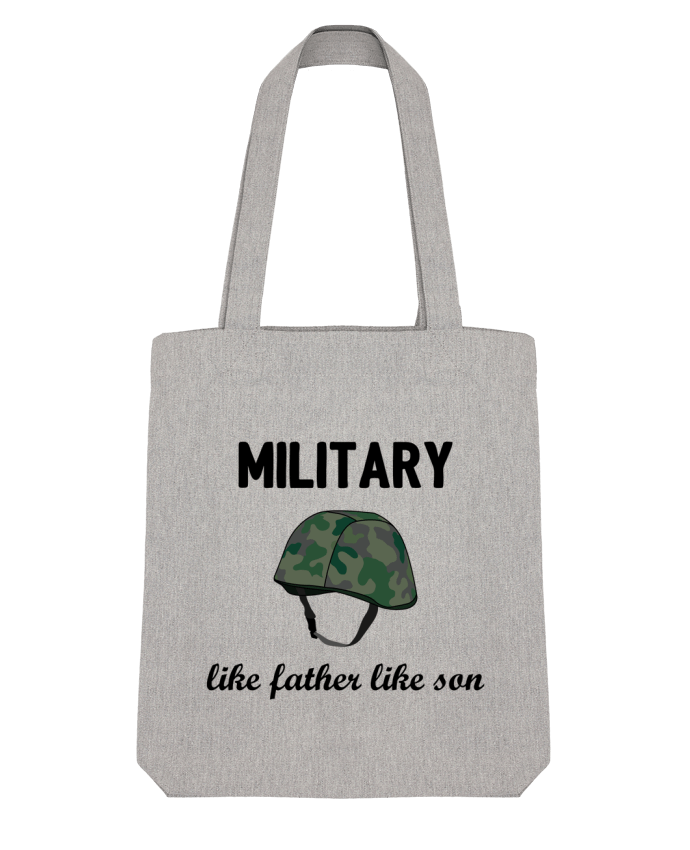 Tote Bag Stanley Stella Military Like father like son par tunetoo 