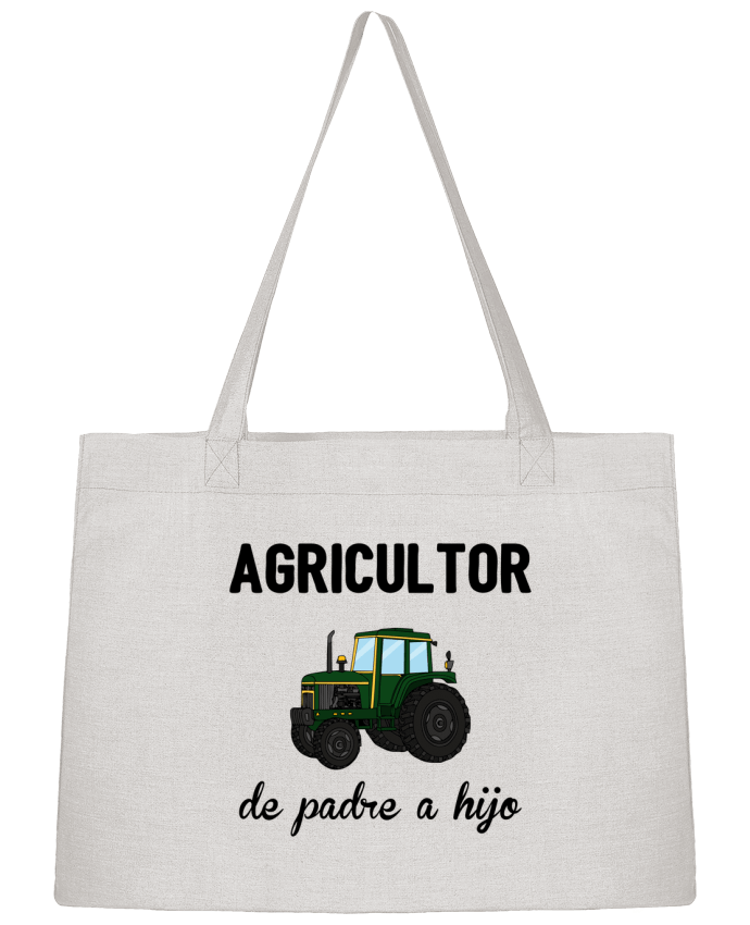 Shopping tote bag Stanley Stella Agricultor de padre a hijo by tunetoo