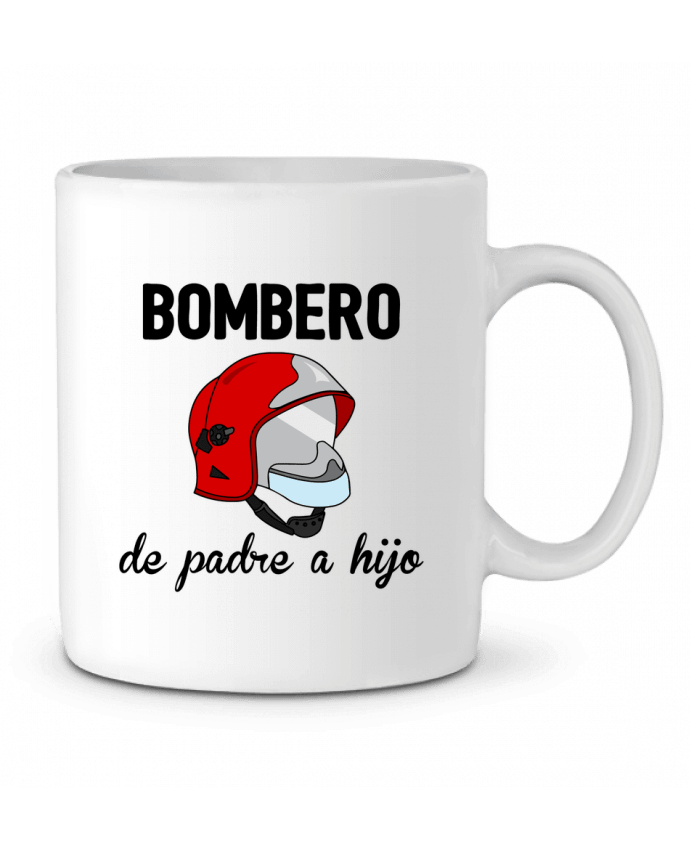 Ceramic Mug Bombero de padre a hijo by tunetoo