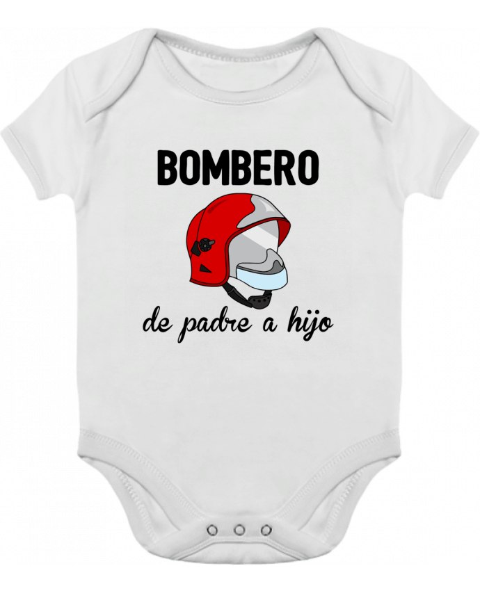 Baby Body Contrast Bombero de padre a hijo by tunetoo