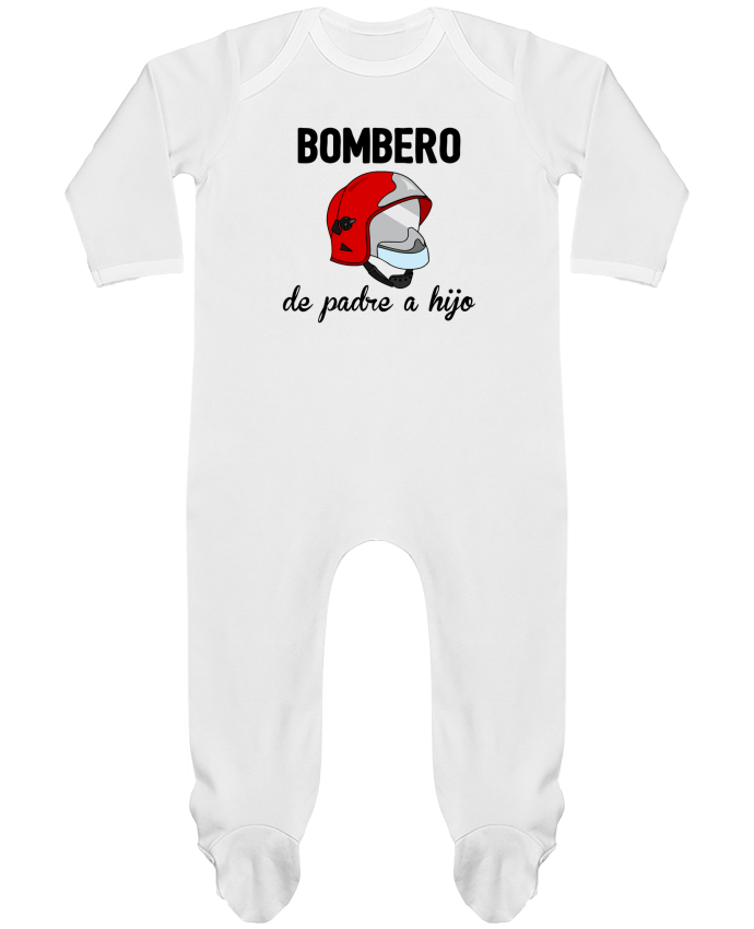 Body Pyjama Bébé Bombero de padre a hijo par tunetoo