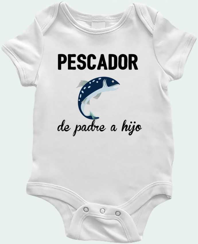 Body Bebé Pescador de padre a hijo por tunetoo