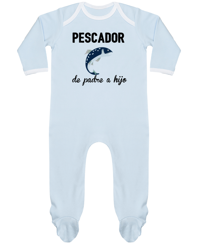 Body Pyjama Bébé Pescador de padre a hijo par tunetoo