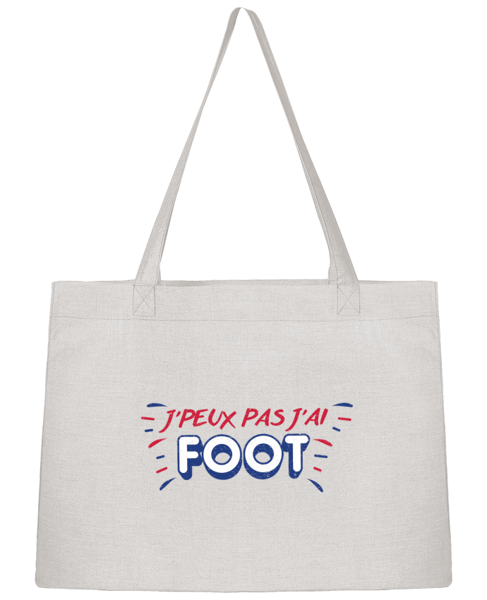 Shopping tote bag Stanley Stella J'peux pas j'ai foot by tunetoo