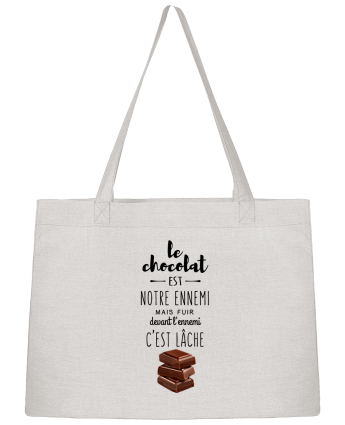 Sac Shopping chocolat par DesignMe