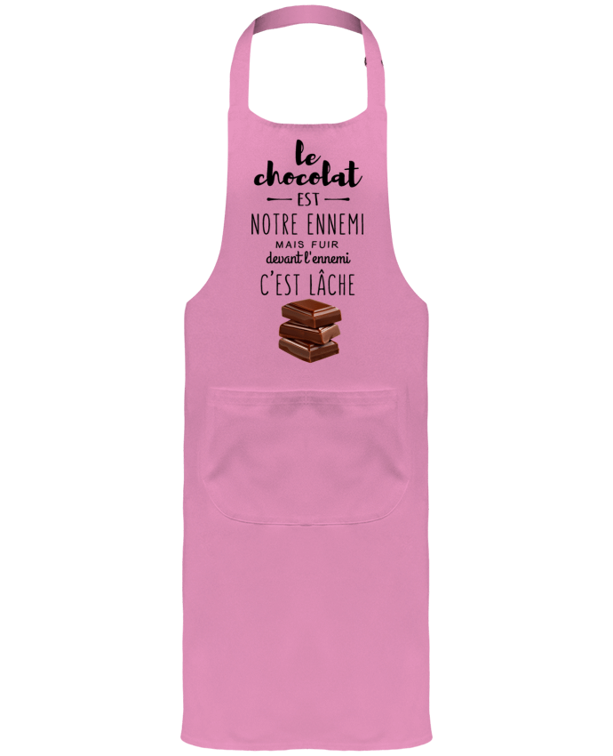 Garden or Sommelier Apron with Pocket chocolat by DesignMe