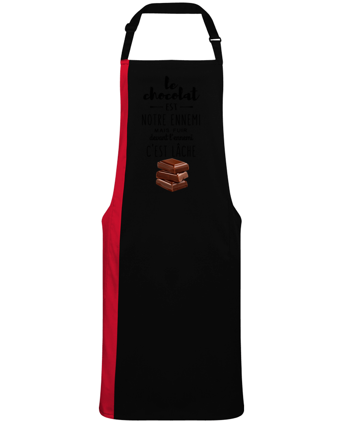 Tablier bicolore chocolat par  DesignMe