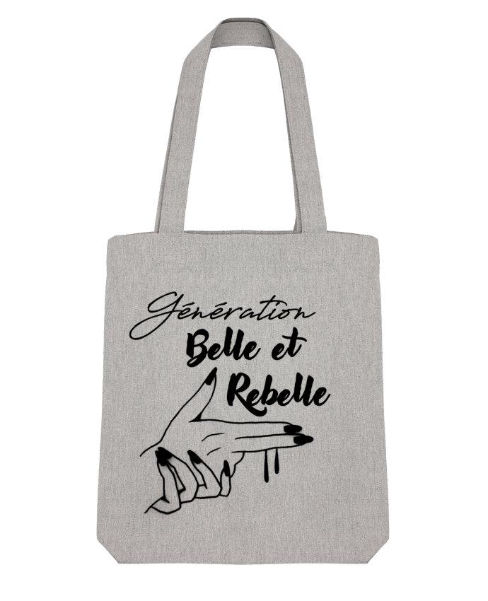 Tote Bag Stanley Stella génération belle et rebelle par DesignMe 